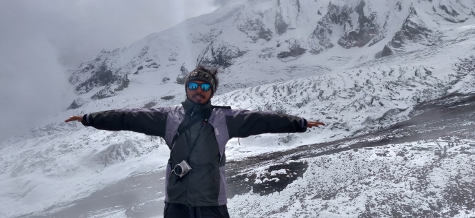 तस्वीर: मनास्लु बेसक्याम्पमा म, फोटो: पासा